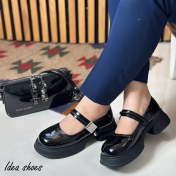 تصویر لوفر ورنی مدل رکابدار کد 263 