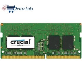 تصویر رم لپ تاپ کروشیال مدل DDR3L 1600MHz ظرفیت 4 گیگابایت ا Crucial DDR3L 1600MHz SODIMM RAM - 4GB Crucial DDR3L 1600MHz SODIMM RAM - 4GB