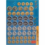 تصویر سکه آموزشی مقوایی مدل بانک ریاضی همراه با کیسه Play Money Set for Kids