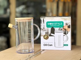 تصویر ظرف نگهداری روغن ریز اکرولیک ظرفیت ۱۰۰۰ میل 