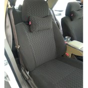 تصویر روکش صندلی پژو ۴۰۵ طرح کتیبه با جنس مخمل 