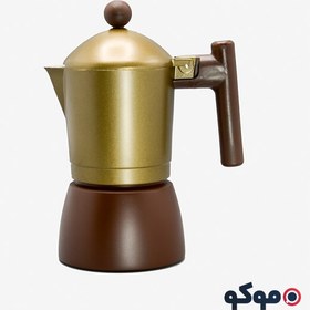 تصویر موکاپات 3 کاپ قهوه جوش اصلی رو گازی 