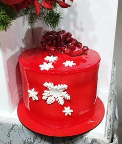 تصویر باکس گل و کیک | کد: ZNB-QM6 