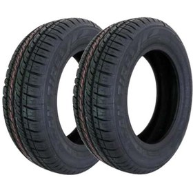 تصویر لاستیک ایران تایر سایز 185/65R15 گل کارنا دو حلقه ای 