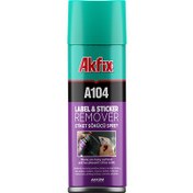 تصویر اسپری پاک کننده برچسب و لیبل A104 آکفیکس 