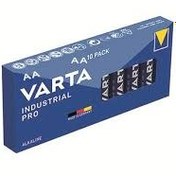 تصویر باتری قلمی آلکالاین VARTA AA 1.5V بسته ده عددی 