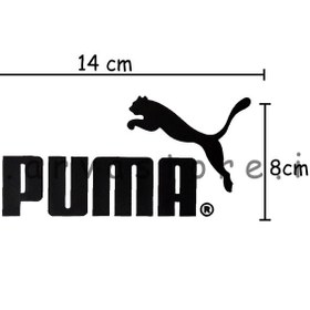 تصویر برچسب حرارتی لباس مدل puma 