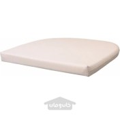 تصویر پد صندلی ایکیا NORNA، رنگ طبیعی پنبه با پارچه Laila 