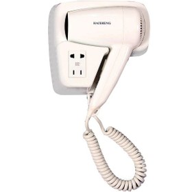 تصویر سشوار حمام برند 1300 وات برند HuaDiao _ اصلی 1300 watt bathroom hair dryer HuaDiao brand _ original