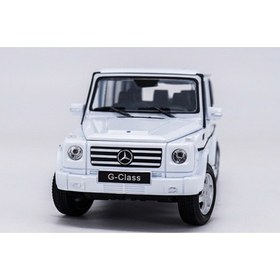 تصویر ماکت ماشین1/24 Mercedes Benz G Class GClass G500 G55 (White) 