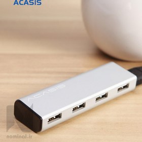 تصویر هاب USB 3.0 آلمینیومی 4 پورت ACASIS مدل HS0013 
