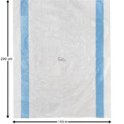تصویر گونی پلاستیکی سایز ۱۴۰ در ۲۰۰ سفید 