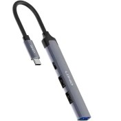 تصویر هاب 4 پورت USB-C الدینیو مدل DS-34C | هاب تایپ سی الدینیو | هاب LDNIO 
