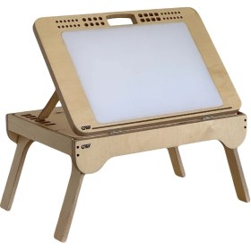 تصویر میز نور شیب دار A3 گود وود 