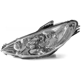 تصویر چراغ جلو چپ کروز مدل 501 مناسب برای پژو 206 Left cruise headlight model 501 suitable for Peugeot 206