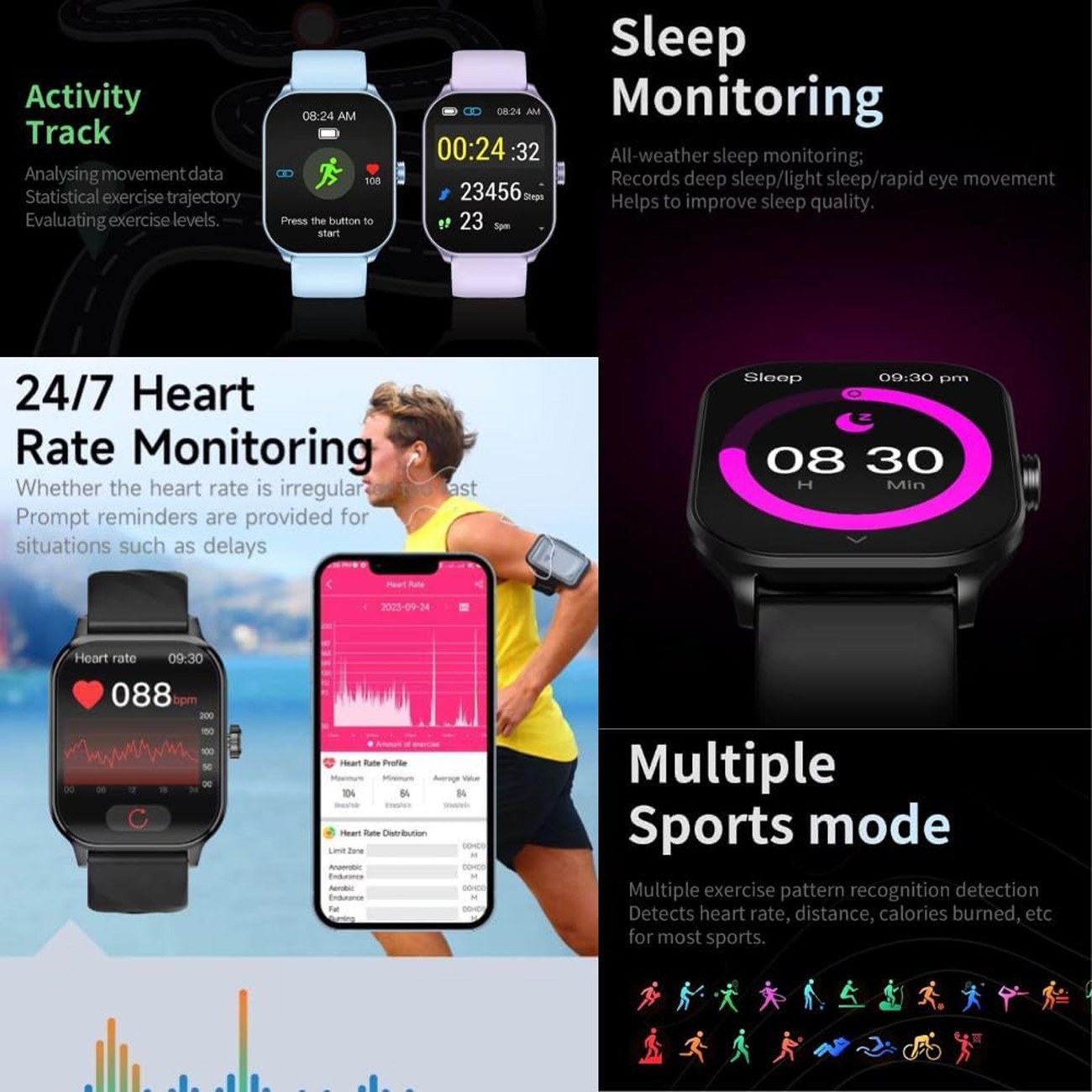 خرید و قیمت ساعت هوشمند ضدآب تی سی اچ TCH Z10 PRO | ترب