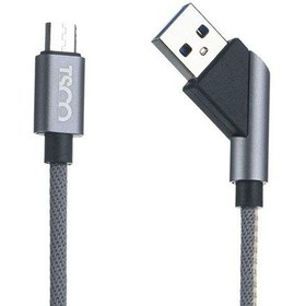 تصویر کابل تبدیل USB به microUSB تسکو مدل TC A60 طول 1 متر ا TSCO TC A60 USB To microUSB Cable 1m TSCO TC A60 USB To microUSB Cable 1m