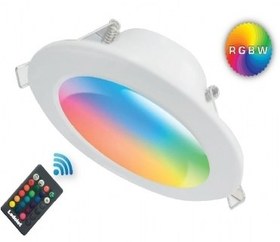 تصویر بک لایت 6 وات ال ای دی (RGB) کنترل دار ا Rund LED 6 w RGB Panel Rund LED 6 w RGB Panel