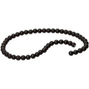 تصویر مهره مات سنگ اونیکس ریسه ای سایز 8 