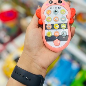 تصویر موبایل زنبوری دندونی دار - گلبهی 