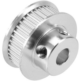 تصویر پولی 40 دندانه GT2 شفت 8 عرض 6 میلیمتر GT2 Timing Pulley 40 Teeth bore diameter: 8mm belt width: 6mm