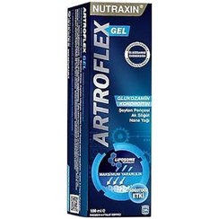 تصویر ژل ماساژ نوتراکسین NUTRAXIN مدلARTROFLEX حاوی روغن های معطر (100 میل) NUTRAXIN ARTROFLEX massage gel containing aromatic oils (100 ml)