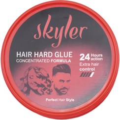 تصویر چسب مو اسکایلر حجم 150 میلی لیترنارنجی Hair Hard Glue 