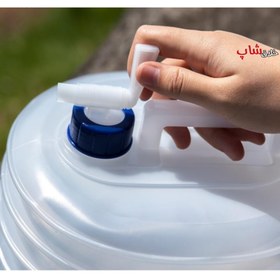 تصویر کلمن آکاردئونی شیر دار تاشو 10 لیتری ا (10L -Water GALLONS) (10L -Water GALLONS)