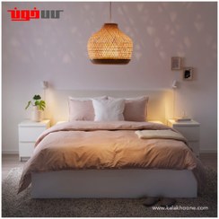 تصویر لوستر حصیری ایکیا مدل MISTERHULT 