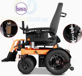 تصویر ویلچر برقی مبله ENJOYCARE مدل EPW60A ENJOYCARE Electric Wheelchair model EPW60A