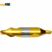 تصویر مته مرغک قطر نوک 4 hssco 5% روکش طلایی تیپ A اس تی پاور (AST POWER) 