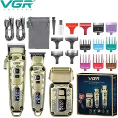 تصویر ماشین اصلاح 3کاره وی جی آر VGR مدل V-642 ا VGR Machine 3Functions shaver V-642 Model VGR Machine 3Functions shaver V-642 Model