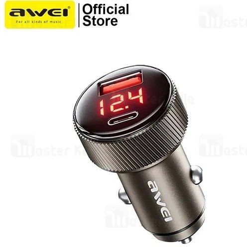 شارژر فندکی Awei مدل C-859 (FAST CHARGE W30)