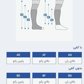 تصویر جوراب واریس ممتاز 