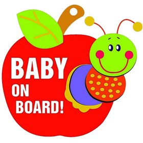 تصویر استیکر بیبی آن بورد baby on board 