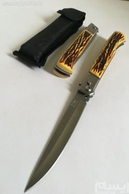 تصویر چاقو ضامن دار فولاد ضد زنگ 