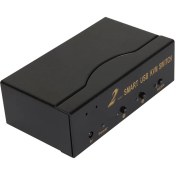 تصویر KVM سوییچ 2 پورت VGA/USB فرانت 