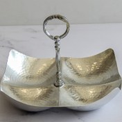 تصویر اردوخوری چهارسوق با دسته ساده تمام سفید 