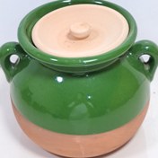 تصویر قابلمه سفالی سایز چهار نفره 