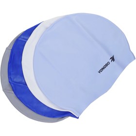 تصویر کلاه شنا ساده سیلیکونی 