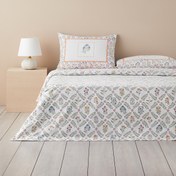 تصویر ست کاور لحاف انگلیش هوم طرح Fleur دونفره ۴ تکه 