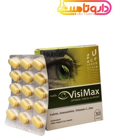 تصویر قرص ویزیمکس نوتراکس 30 عددی Nutrax Visimax Tabs