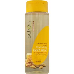 تصویر شامپو بدن عصاره بادام و عسل شون 