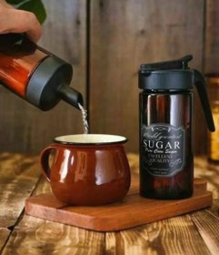 تصویر شکر پاش شیشه‌ای 