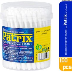 تصویر گوش پاک‌کن 100 عددی پاتریکس Patrix 100 ear cleaners