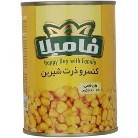 تصویر کنسرو ذرت فامیلا – 380 گرم 