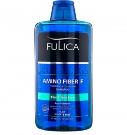 تصویر شامپو تقویت کننده مو فاقد سولفات حاوی Amino Fiber F حجم 400 میلی فولیکا Fulica Amino Fiber F Shampoo 400ml