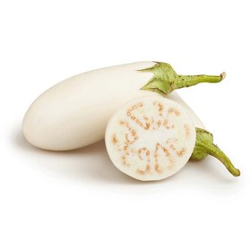تصویر بادمجان هلندی سفید White Dutch eggplant