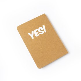 تصویر دفتر کرافت A6 طرح YES پیل (PILL) 