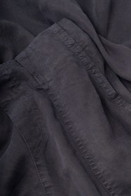 تصویر دامن کتان رویال جین سورمه ای کد 200044 